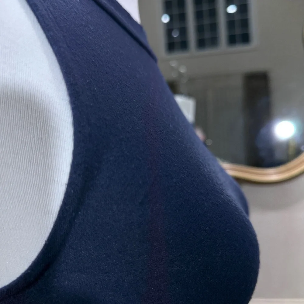 American Eagle Dress XXS Navy‎ Blue Minimalist Soft Life - Picture 5 of 9